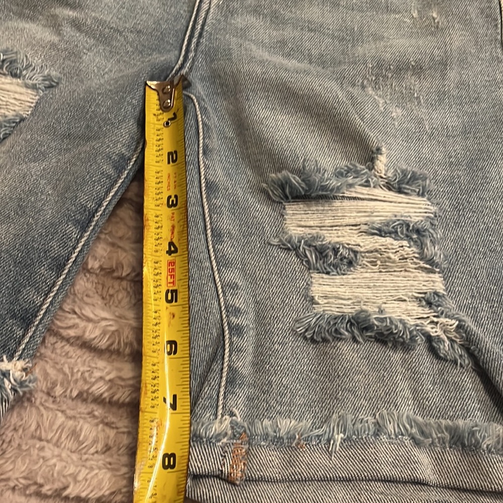 NWT Judy Blue High Waisted Rise Light Wash Bermuda Long Jeans Shorts New Small - Picture 11 of 13